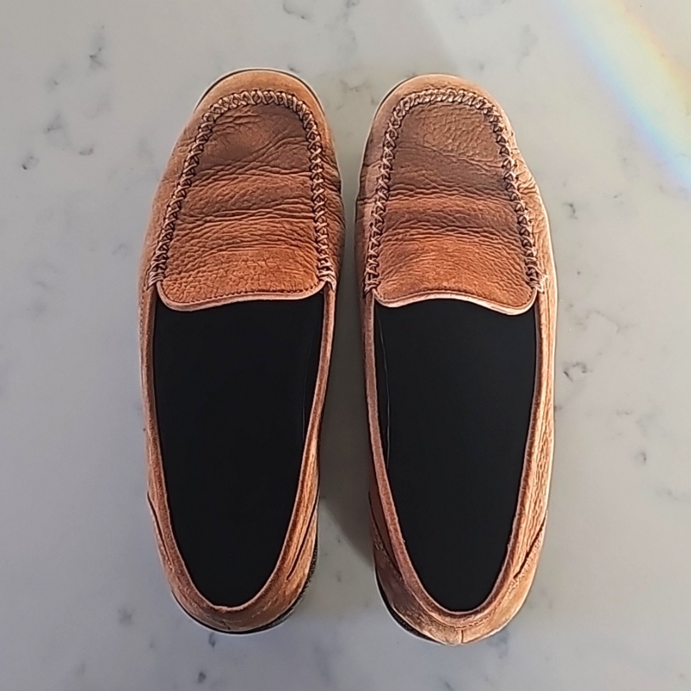 Leather moccasins